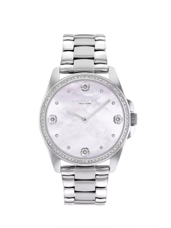 Coach Greyson Women\'s Watch Stainless Steel Strap - Grey Dial 14504108